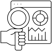 Investigation and Evaluation Icon | AppVin Technologies