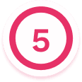5 number Icon | AppVin Technologies