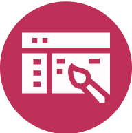 Custom Web App Development Icon | AppVin Technologies