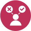 Informed Decision-Making Icon | AppVin Technologies