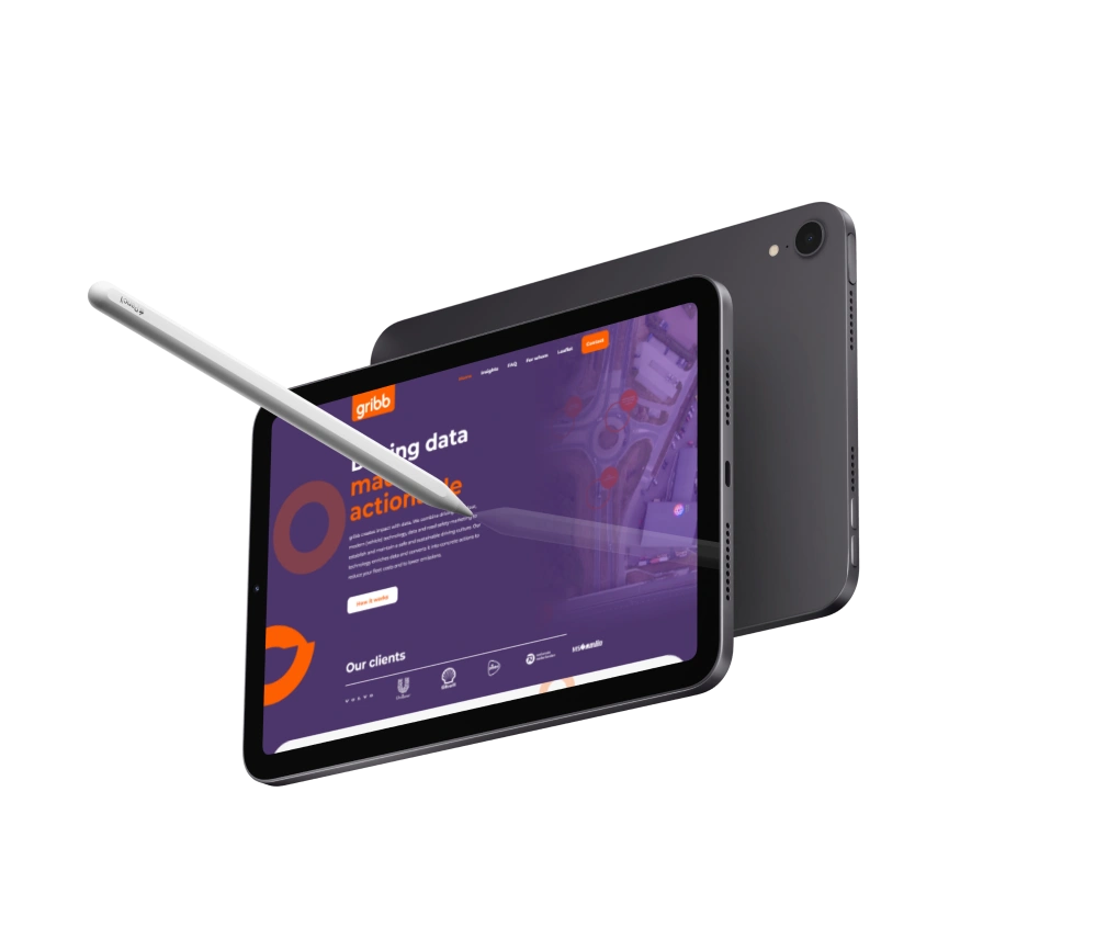 Gribb Interface in iPad | AppVin Technologies